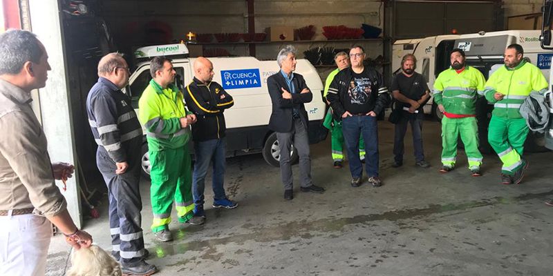 VOX Cuenca visita los centros religiosos de la capital y las instalaciones de FCC