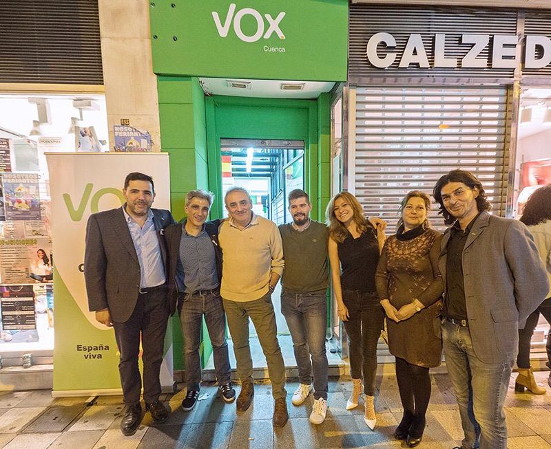 Vox inaugura su sede en Cuenca capital