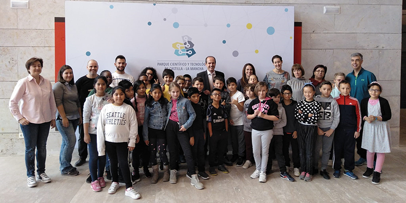 Alberto Rojo visita el Parque Científico y Tecnológico de Guadalajara en su Semana de la Ciencia