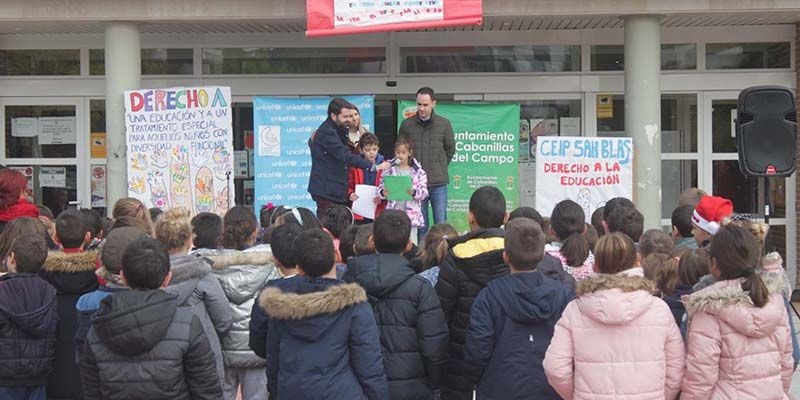 Cabanillas celebró el Día Universal de la Infancia con niños y niñas de los tres colegios de Primaria
