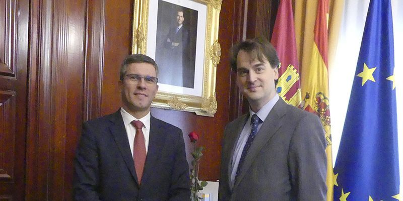 Canales destaca el potencial de Guadalajara para atraer el interés de la inversión alemana