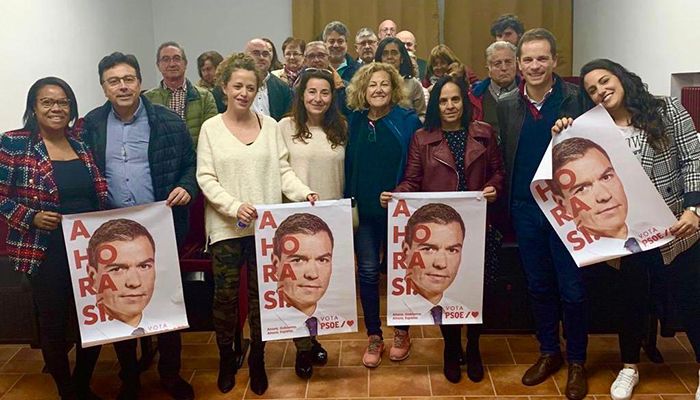 Canales pide el voto para el PSOE “para seguir avanzando por la senda de la justicia social, de la igualdad y del progreso”