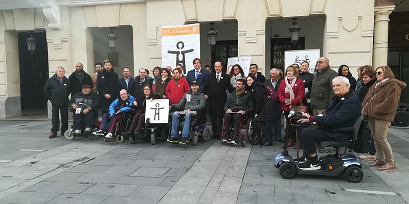 CLM INCLUSIVA COCEMFE presenta en las 5 capitales de provincia el Símbolo Internacional de la Discapacidad Orgánica