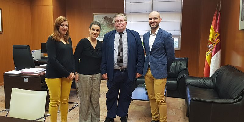 El Colegio de Aparejadores de Guadalajara estrecha lazos con la Dirección General de Vivienda para la inspección de edificios