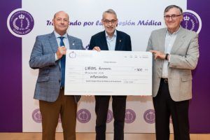 El Colegio de Médicos de Guadalajara entrega el 0,7% de su presupuesto a fines sociales