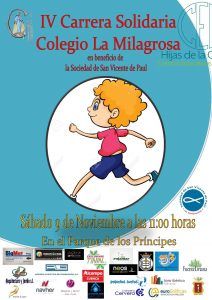 El Colegio La Milagrosa de Cuenca celebra este sábado su IV Carrera Solidaria