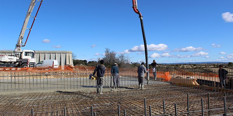 El nuevo depósito de agua potable de Mondéjar estará operativo el próximo mes de abril
