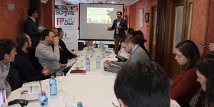 Empresarios de Guadalajara se reúnen en Azuqueca de Henares para hablar de transformación digital y conocer la FP Dual