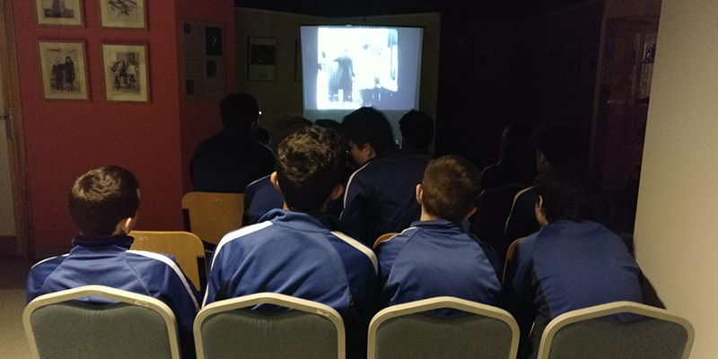 Escolares de los Agustinianos de Guadalajara participan en un “escape room en el Centro de la Fotografía de la Diputación