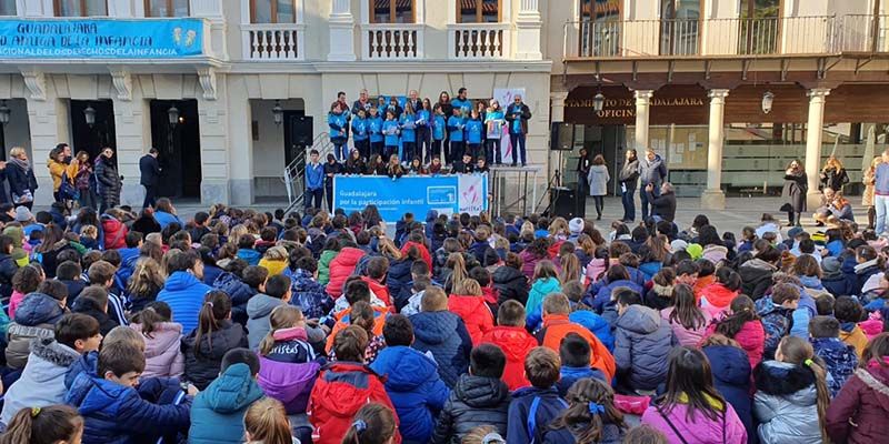 Guadalajara por la Participación infantil..., de la mano de los Maristas