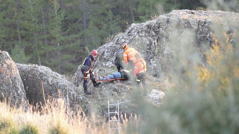 Trasladado al hospital un hombre de 34 años que ha caído por el Mirador del Castillo de Cuenca