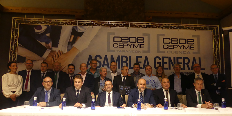 Javier López, reelegido por aclamación como presidente de CEOE-Cepyme Tarancón