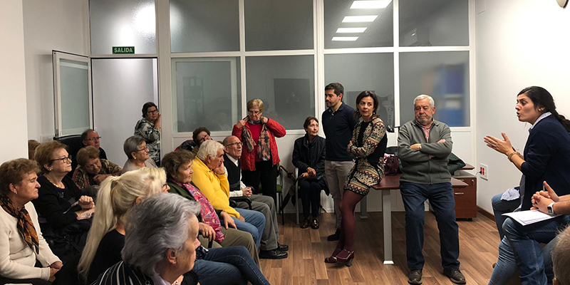 Jiménez “Las pensiones de nuestros mayores siempre estarán garantizadas con un Gobierno del Partido Popular”