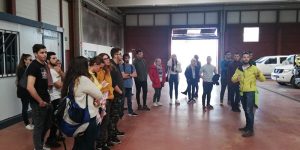 La Base de El Serranillo acoge una jornada de sensibilización para mostrar el trabajo del dispositivo de incendios forestales al IES Aguas Vivas de Guadalajara