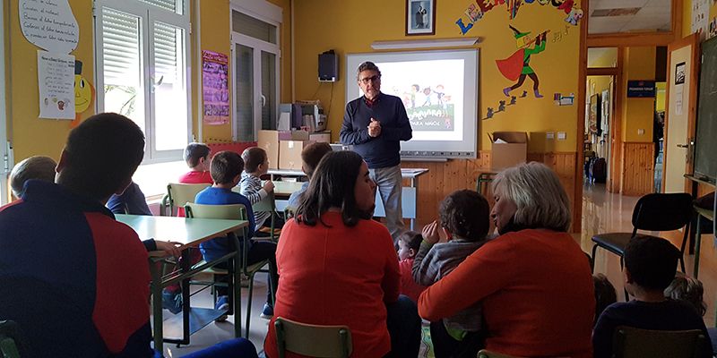 La Diputación de Guadalajara celebra una sesión didáctica en el CRA de Alcolea del Pinar