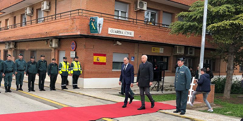 López Carrizo agradece el “trabajo constante” de la Guardia Civil en Tarancón y comarca