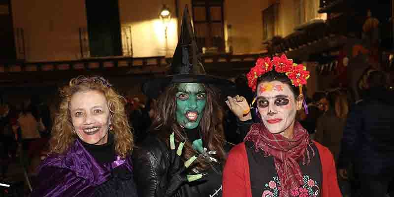 Multitudinaria Noche del Terror en Almonacid de Zorita