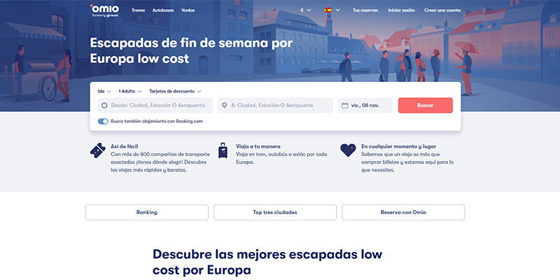 Omio adquiere el buscador de viajes Rome2rio