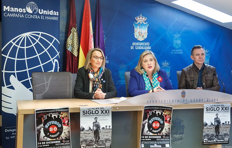 Manos Unidas celebrará su concierto navideño el próximo 14 de diciembre en el Buero Vallejo