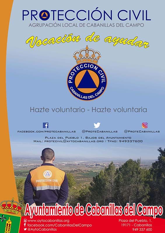 Protección Civil busca incrementar su plantel de voluntarios en Cabanillas 3 Protección Civil busca incrementar su plantel de voluntarios en Cabanillas