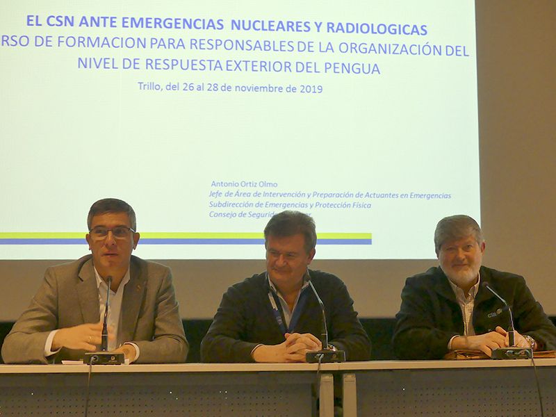 Responsables municipales y operativos actualizan conocimientos en Trillo sobre respuesta ante una situación de emergencia nuclear