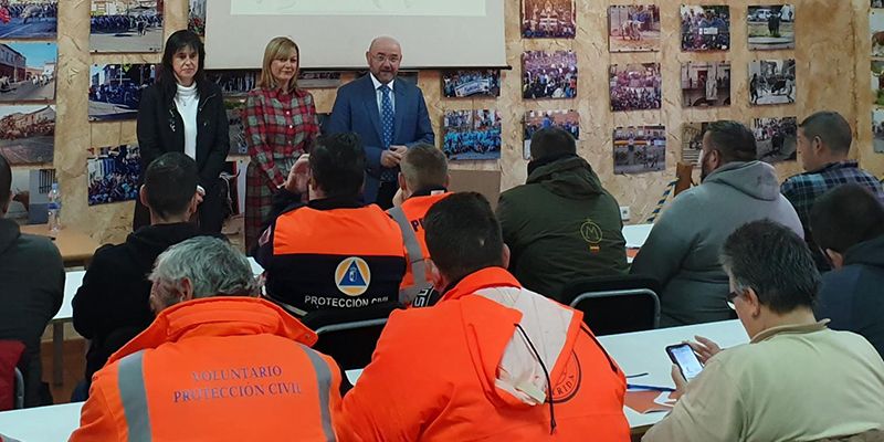 Un total de 115 voluntarios de distintas agrupaciones de las provincias de Toledo, Ciudad Real y Cuenca se forman en el curso básico de Protección Civil