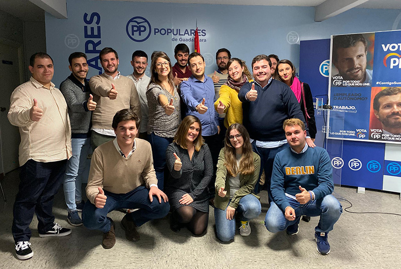 Álvaro Vara elegido Presidente de Nuevas Generaciones del Partido Popular de Guadalajara