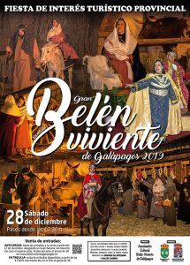 Galápagos celebra la XIV edición de su Belén Viviente, declarado Fiesta de Interés Turístico Provincial 
