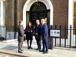 CEOE, Diputación y Ayuntamiento presentan a Guadalajara como una gran oportunidad de inversión ante una veintena de empresarios londinenses