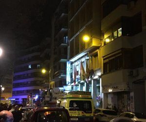 Desalojados 120 clientes del Hotel Alfonso VIII de Cuenca por un incendio en una habitación de la sexta planta