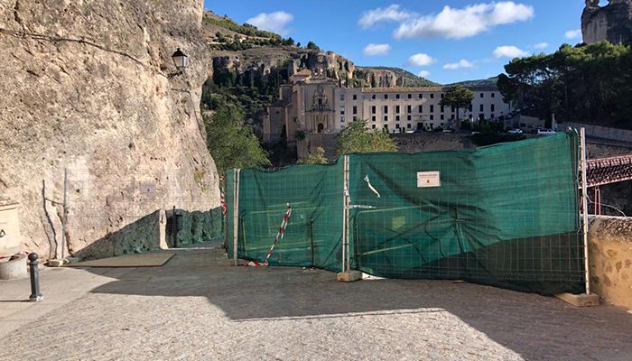 El Ayuntamiento de Cuenca abrirá parcialmente la calle Canónigos para facilitar el tránsito peatonal entre las Casas Colgadas y el Puente de San Pablo