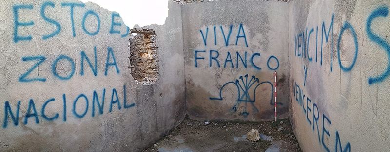 El Ayuntamiento de Cuenca denuncia las pintadas vandálicas en el Blocao de Mirabueno