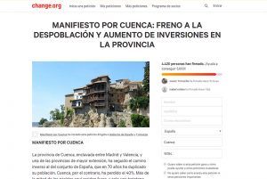 El Ayuntamiento de Cuenca se adhiere al Manifiesto por Cuenca