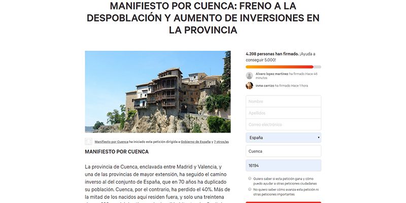 El Colegio de Telecomunicaciones de Castilla-La Mancha se suma al Manifiesto por Cuenca