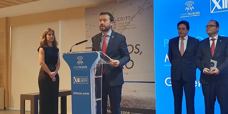 El Colegio Oficial de Ingenieros de Telecomunicaciones premia el liderazgo del Gobierno de Castilla-La Mancha en el despliegue de redes de última generación