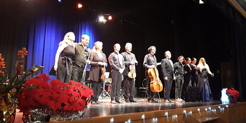 El Concierto de Navidad de La Campiña rozó el lleno en la Casa de la Cultura de Cabanillas