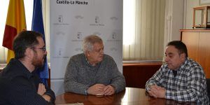 El delegado de Desarrollo Sostenible de Guadalajara analiza la situación del sector cinegético con la Federación Provincial de Caza