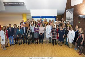 El Hospital acoge la fiesta de homenaje a los profesionales del Área Integrada de Guadalajara jubilados durante el presente año