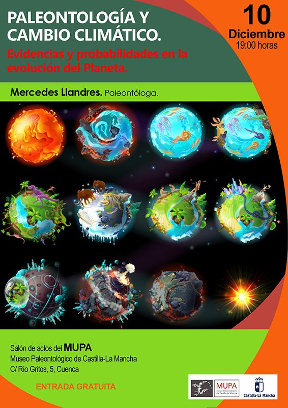 El MUPA acoge una conferencia sobre paleontología y cambio climático con motivo de la Cumbre del Clima