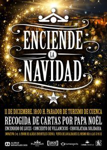 El parador de Cuenca “Enciende la Navidad” más solidaria