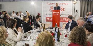 El PSOE de Guadalajara celebra su cena de Navidad con la esperanza puesta en la formación de un Gobierno progresista