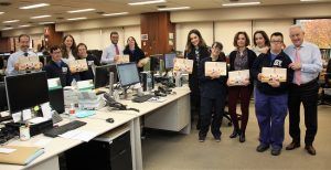 Eurocaja Rural muestra su apoyo a Down Toledo a través de la adquisición de sus calendarios solidarios