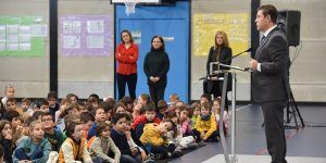 Inaugurado en el CEIP ‘Parque de la Muñeca’ de Guadalajara un nuevo gimnasio con una superficie útil de 514 metros cuadrados