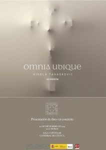 La bendición del Belén napolitano y la presentación del disco en concierto ‘Omnia ubique’, del acordeonista serbio Nikola Tanaskovic abrirán la Navidad en la Catedral de Cuenca
