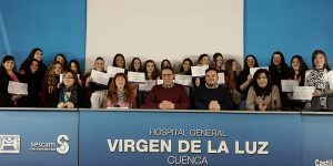 La Gerencia despide a los alumnos que se han formado en el Hospital Virgen de la Luz como Técnicos de Cuidados Auxiliares de Enfermería