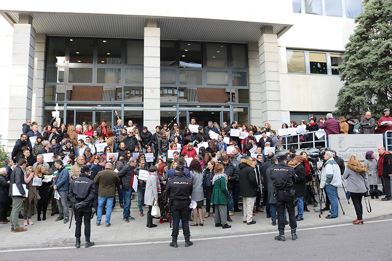Los sindicatos se movilizan en todas las provincias de CLM en repulsa de la enmienda de consolidación de altos cargos