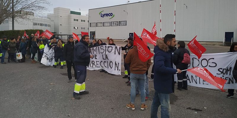 Más del 85% de la plantilla de Lyreco secunda el primer día de la Huelga indefinida contra la política unilateral de recortes de personal vía externalizaciones
