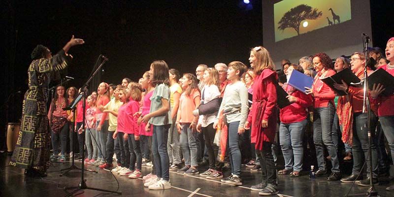 Un total de 70 coralistas cierran un brillante taller de polifonía aficana en Cabanillas del Campo