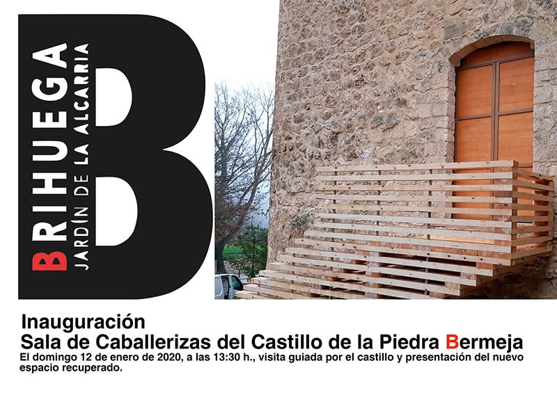 Brihuega inaugura un nuevo espacio el Castillo de la Piedra Bermeja la misma semana que es admitido en la selecta Asociación y Club de Producto Turístico de Castillos y Palacios de España
