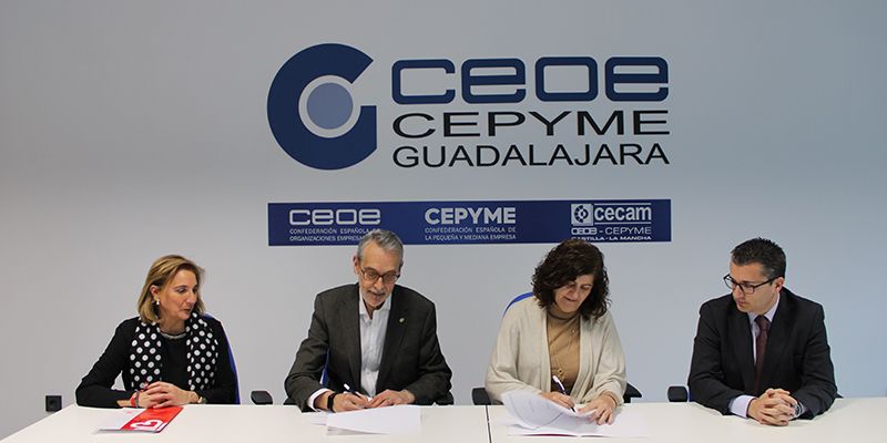 CEOE-Cepyme Guadalajara colaborará con Cáritas Diocesana en próximas campañas para incentivar la RSC